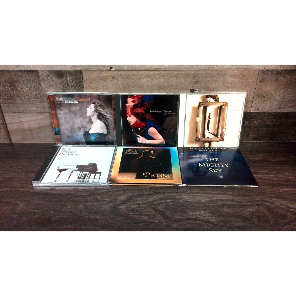 Beth Nielsen Chapman CD Lot of 6 Greatest Hits Prism Mighty Sky